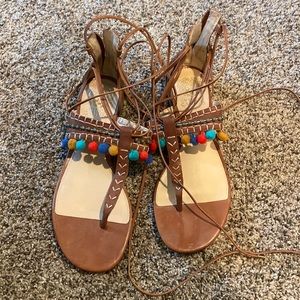 Brand new Vince Camuto colorful sandals!